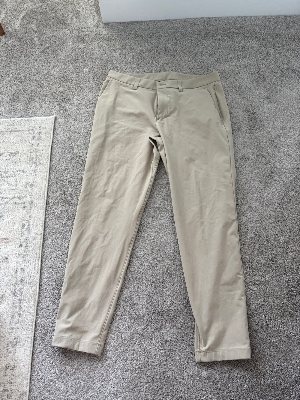 lululemon athletica Men's Khaki Chinos - Light Tan